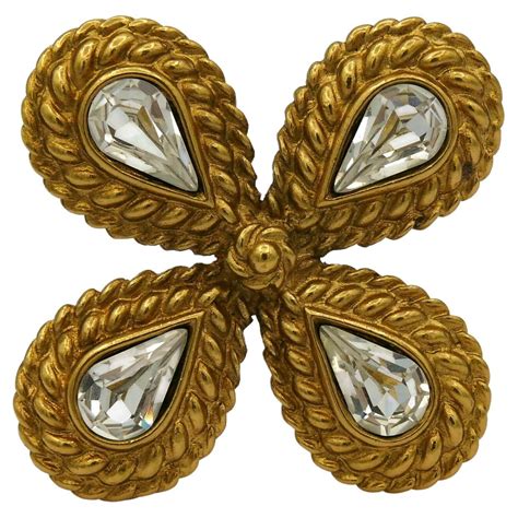 ysl broches|YSL brooches for sale.